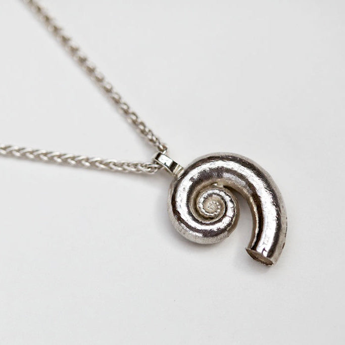 Sterling Silver Spirula Pendant