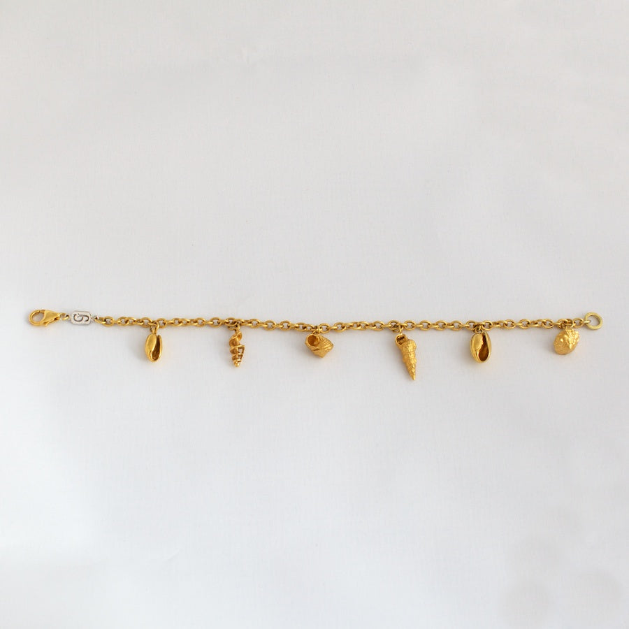 Seashell Charm Bracelet