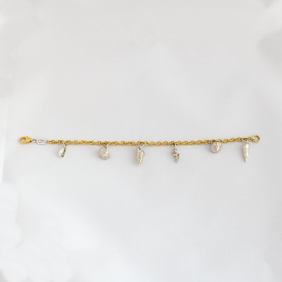Seashell Charm Bracelet
