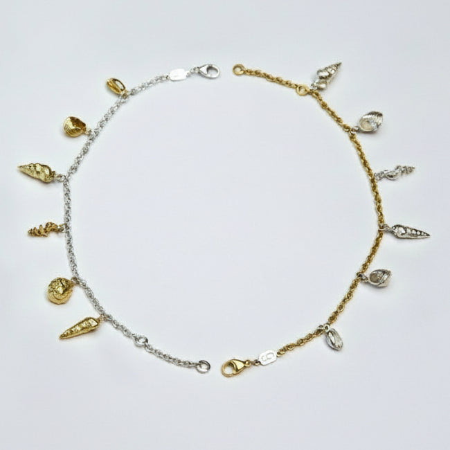 Seashell Charm Bracelet