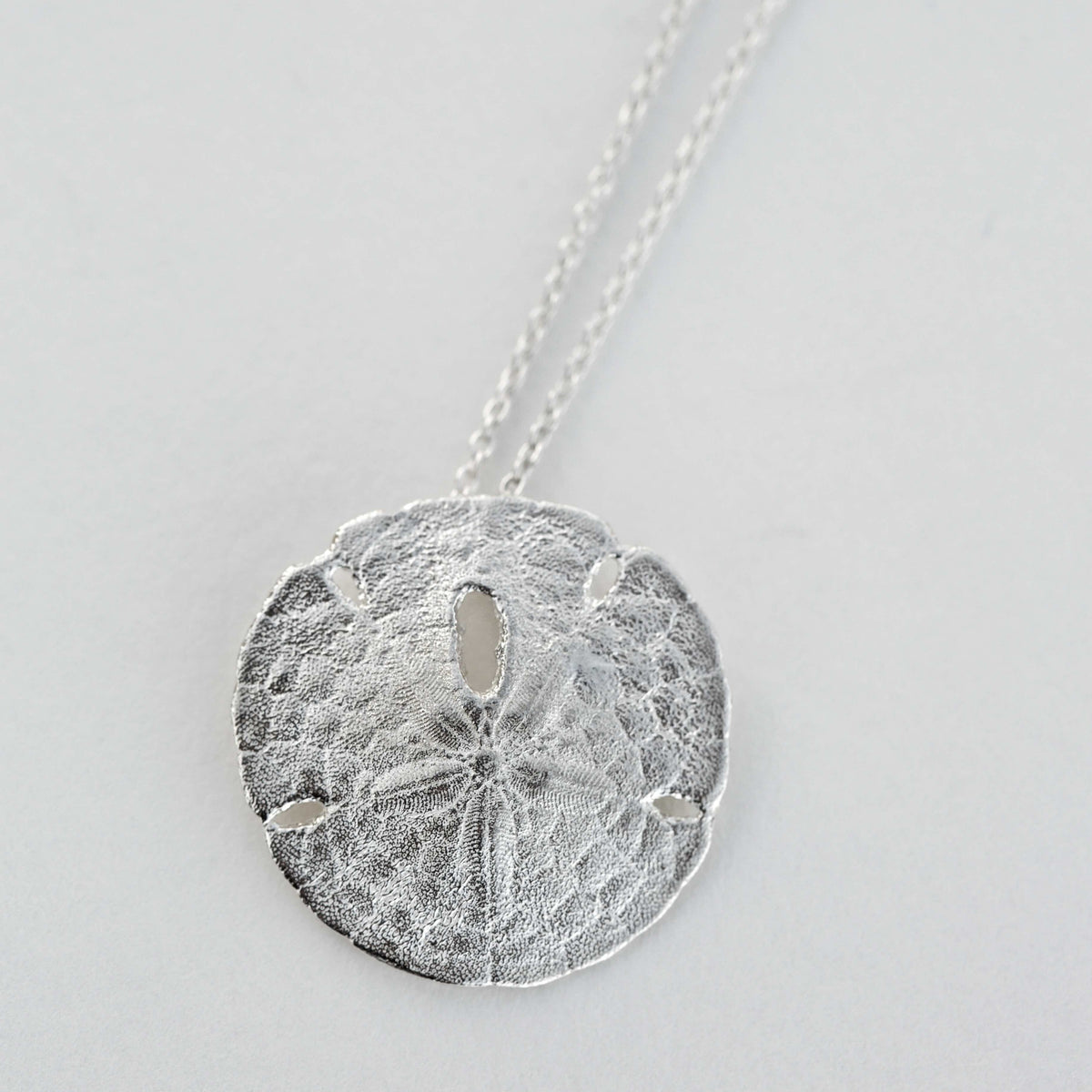 Sand Dollar Pendant Necklace