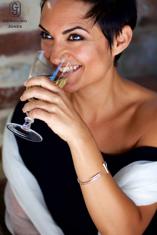 Sterling silver Polo Stick Bracelet