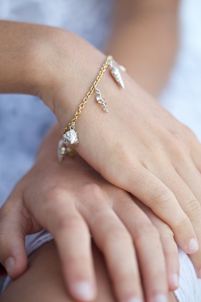 Seashell Charm Bracelet